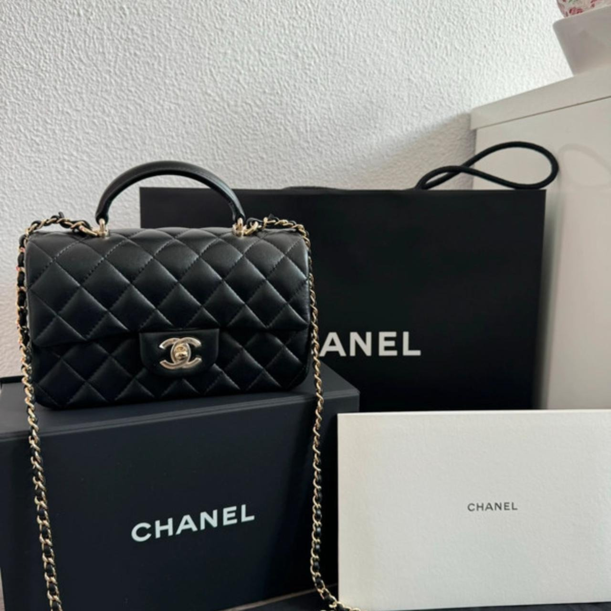 Chanel Mini Flap Bag – Black