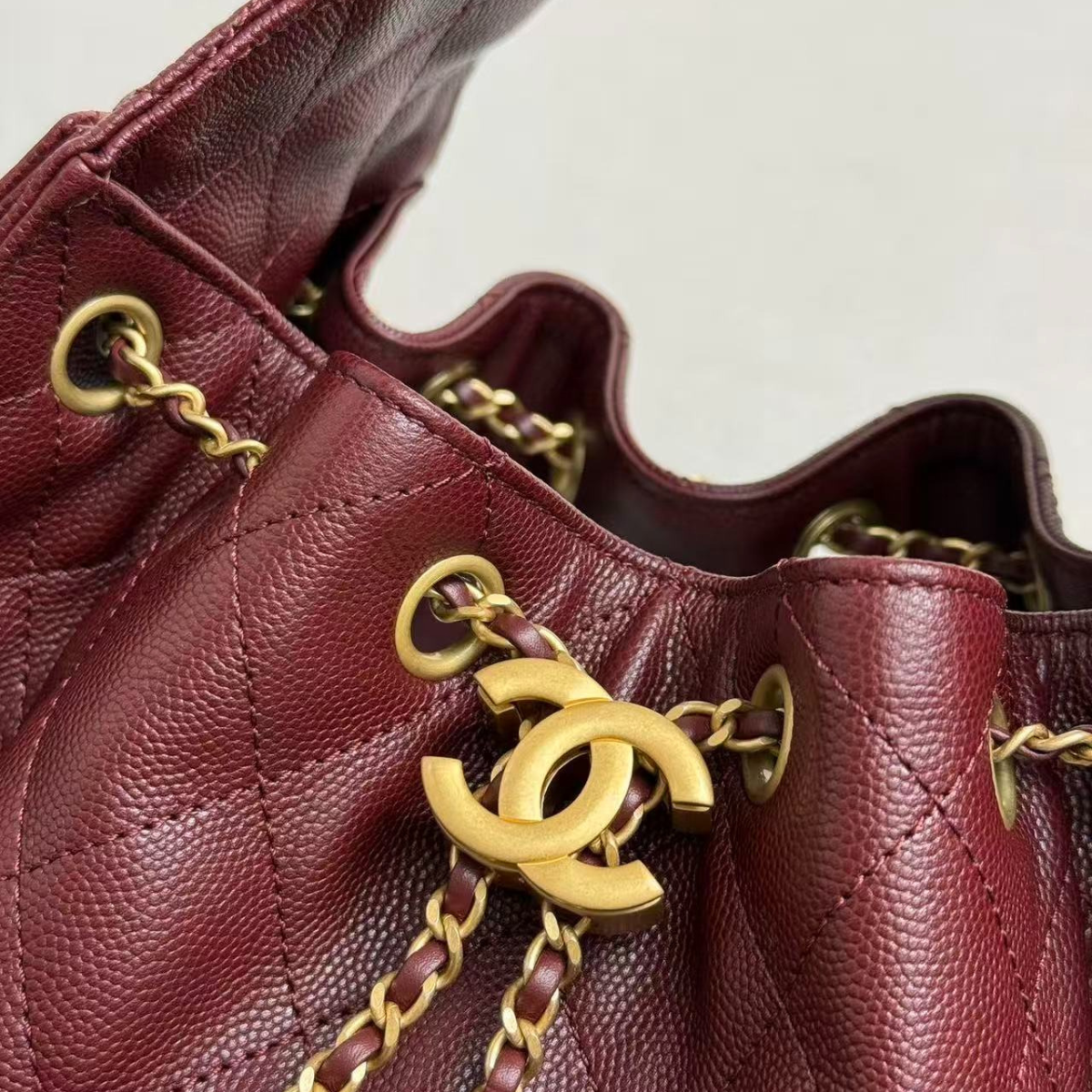Chanel 25 Bordeaux