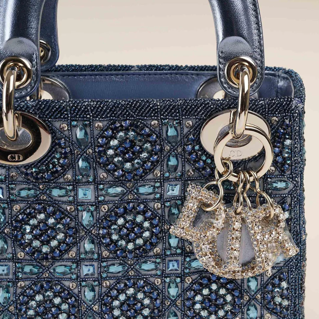 Dior – Lady Dior Mini Pearls bag