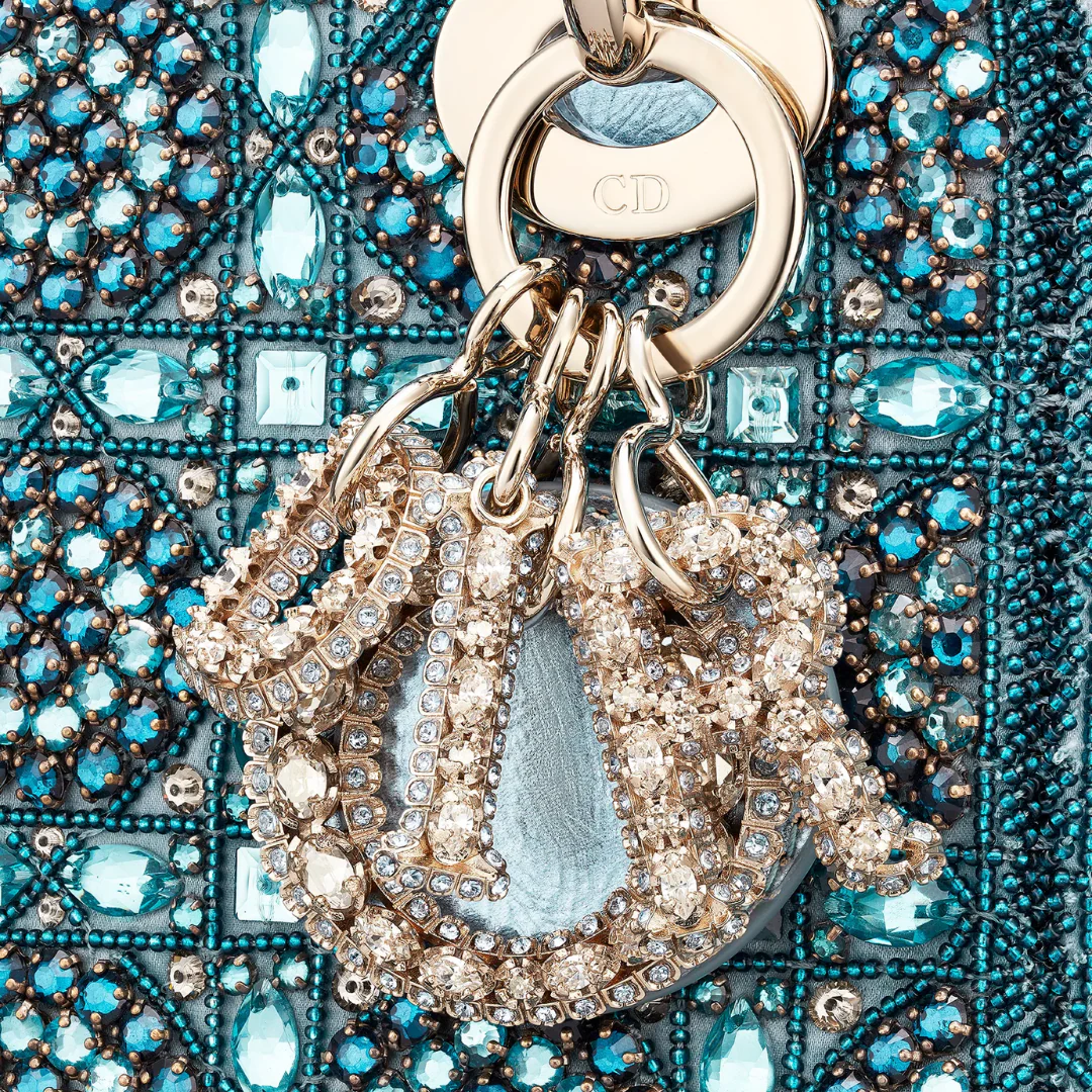 Dior – Lady Dior Mini Pearls bag