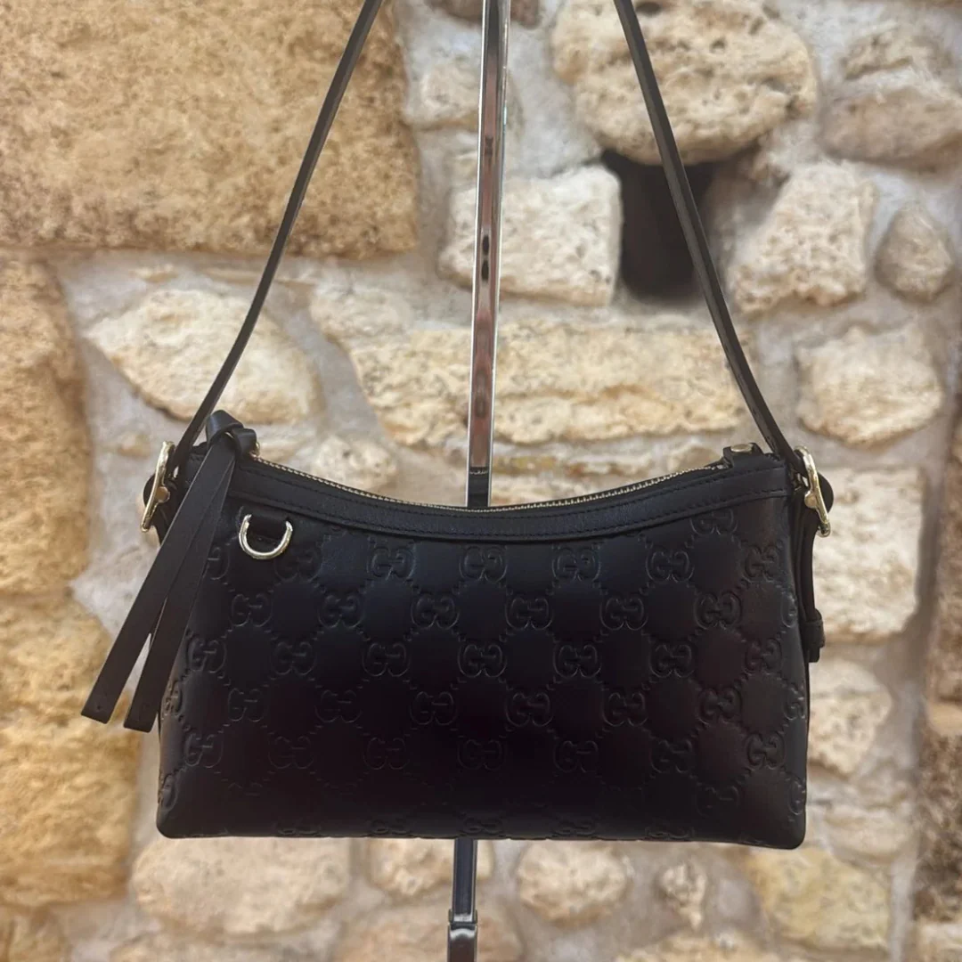 Gucci – Medium GG Emblem Shoulder Bag