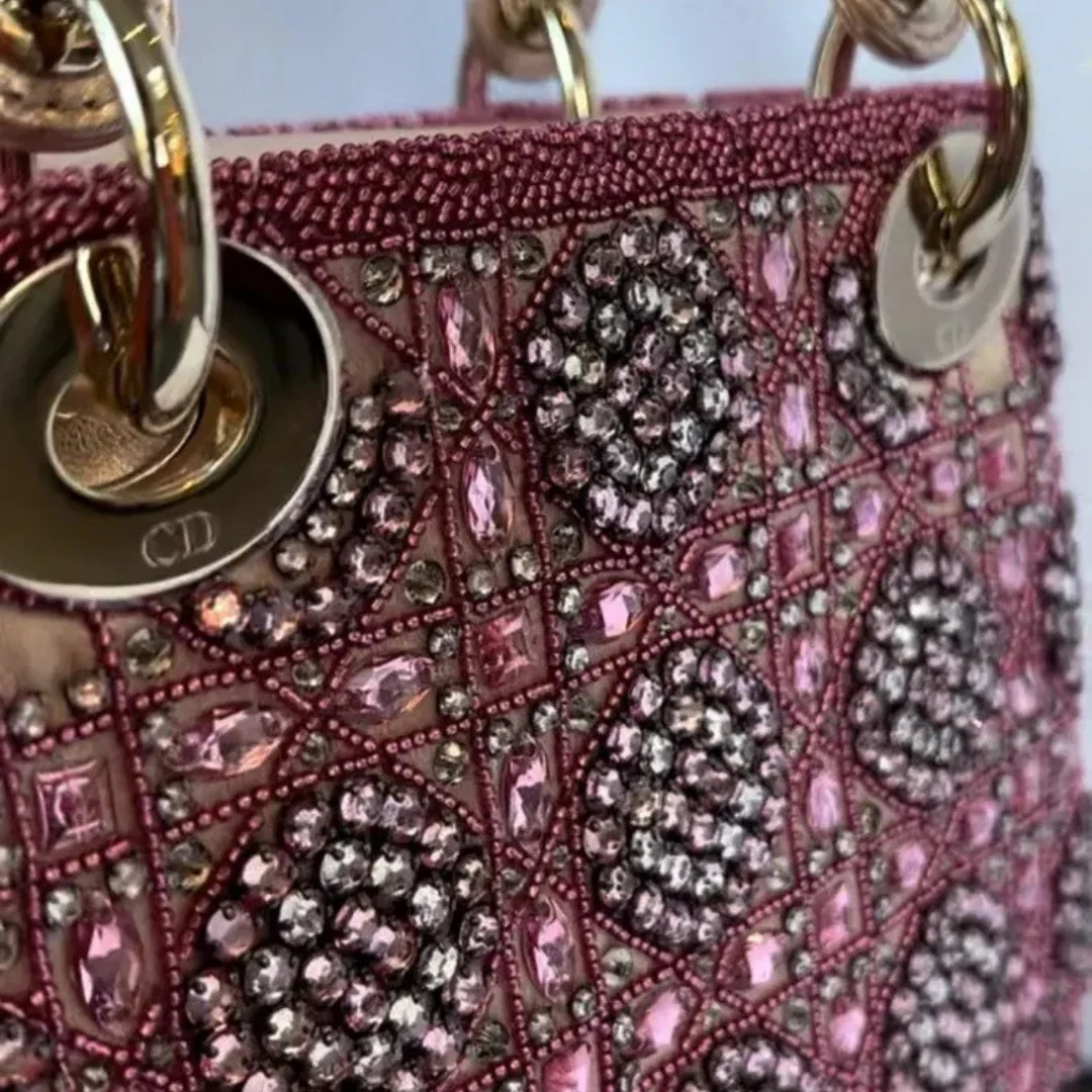 Dior – Lady Dior Mini Pearls bag