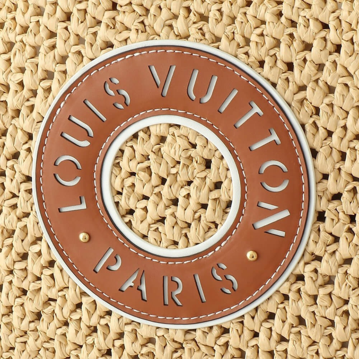 Louis Vuitton – By The Pool Raffia OnTheGo MM bag