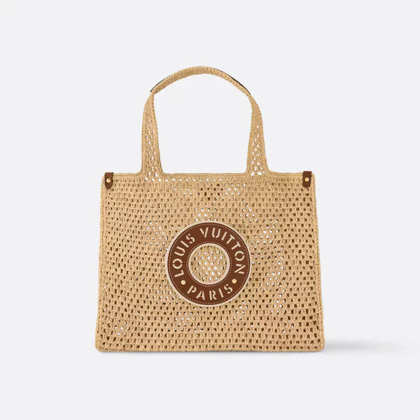 Louis Vuitton – By The Pool Raffia OnTheGo MM bag