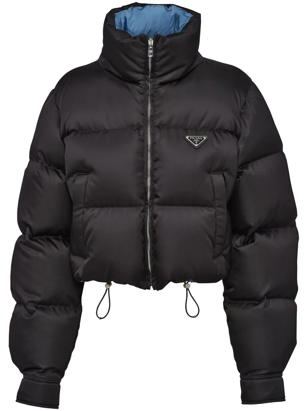 Prada Re-Nylon Cropped-Daunenjacke