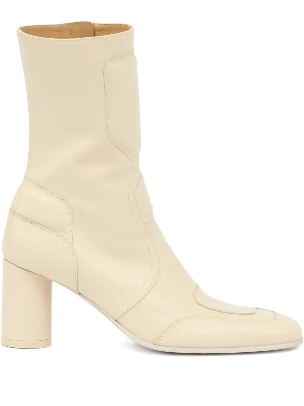 MM6 Maison Margiela Ankle Boots mit 90-mm-Blockabsatz