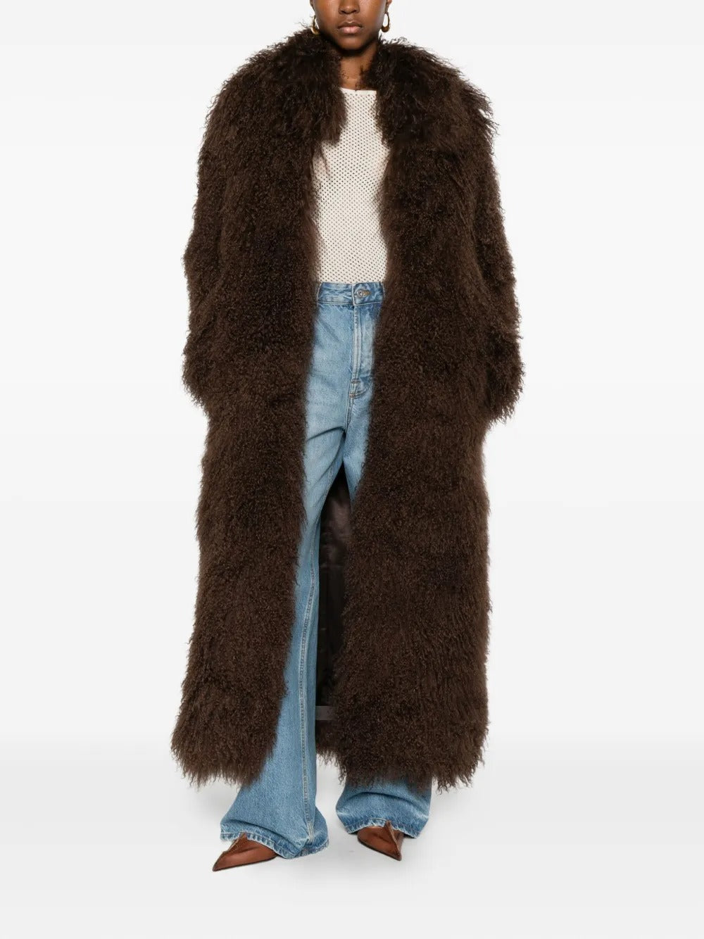 Ducie Fay  Shearling-Mantel