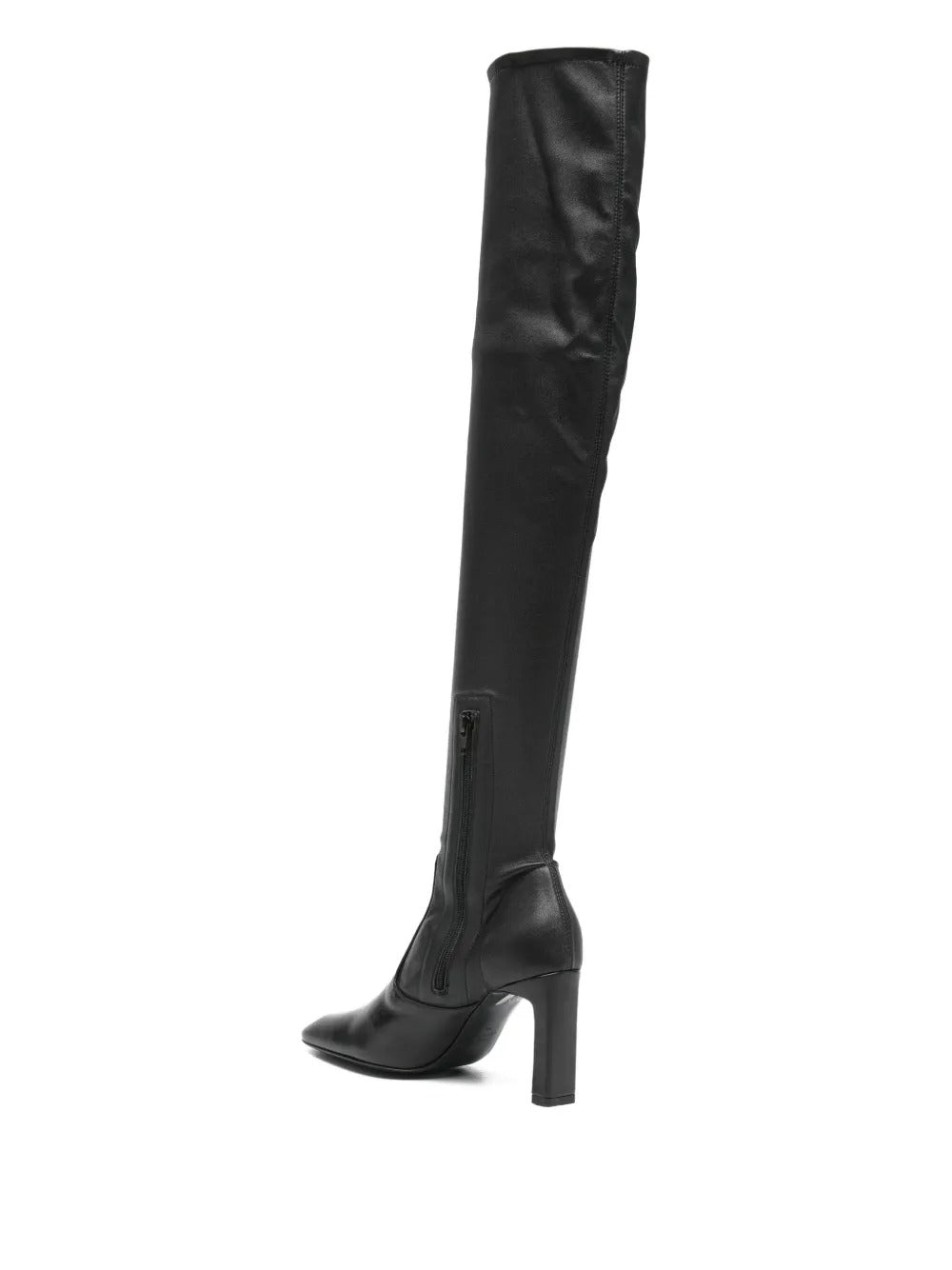 TOTEME Lederstiefel mit eckiger Spitze