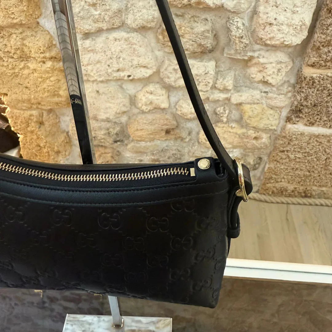 Gucci – Medium GG Emblem Shoulder Bag