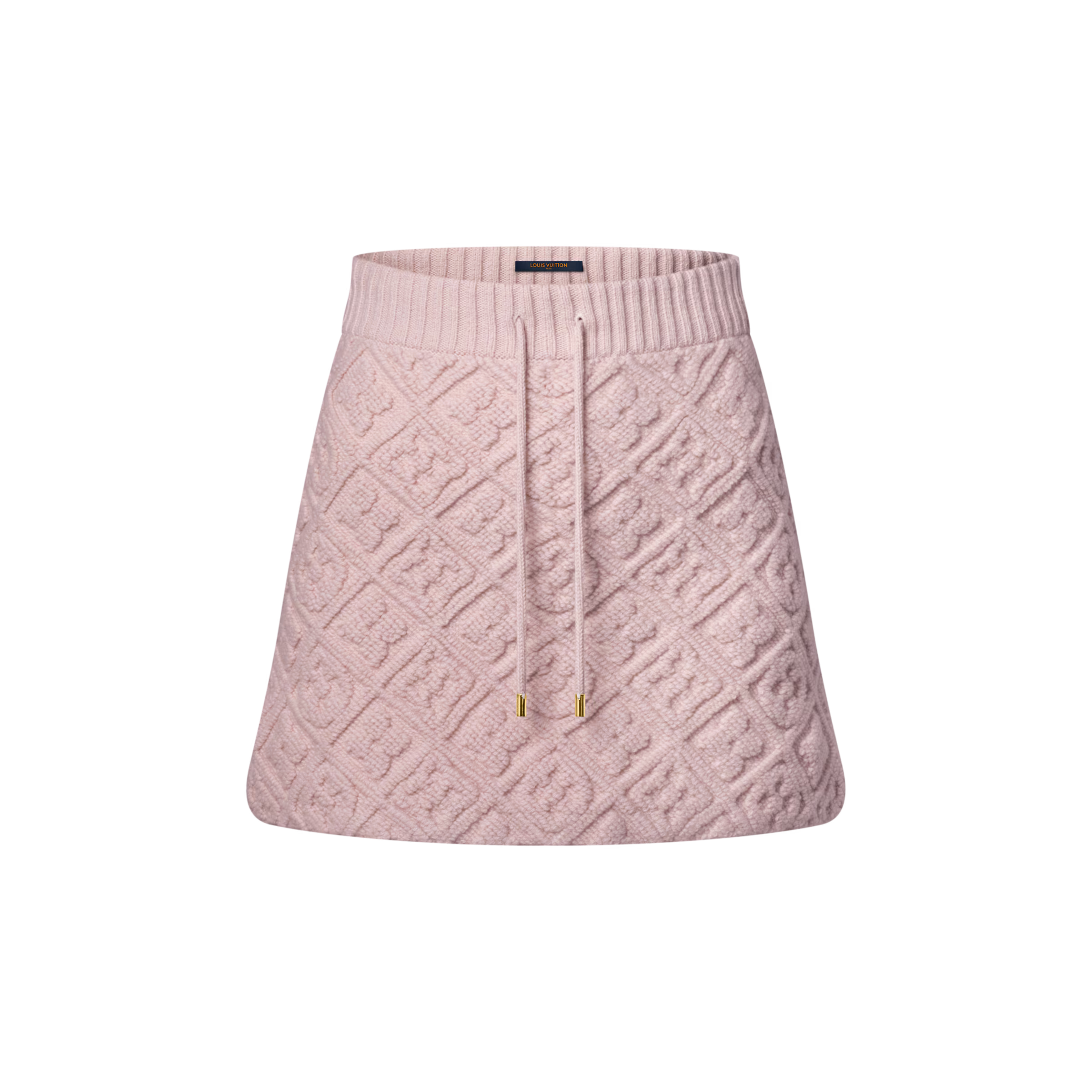 LV Ski-Minirock aus Frottee mit Monogramm